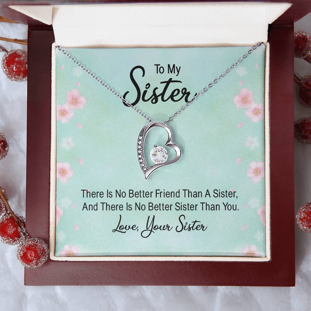 Forever Love Necklace - No Better Friend Sister