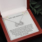 You Are Enough - Infinity Hearts Necklace