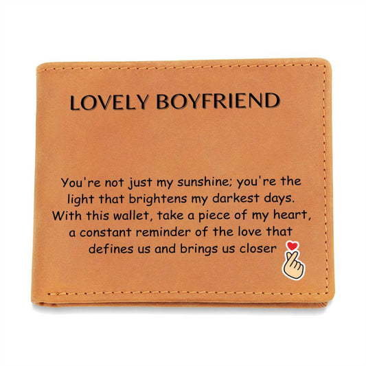 Engraved Wallet - My Sunshine Boyfriend