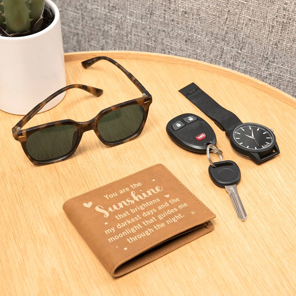 Engraved Wallet - Male Gift