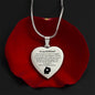 Engraved Heart Necklace - Wrapped in Love Girlfriend