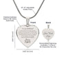 Engraved Heart Necklace - Girlfriend for Christmas 2