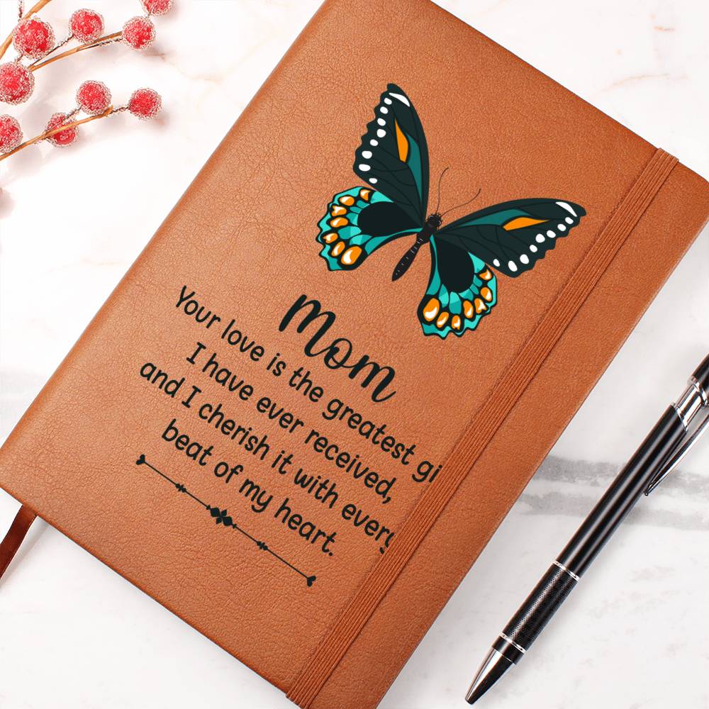 Engraved Journal - Mom Your Love