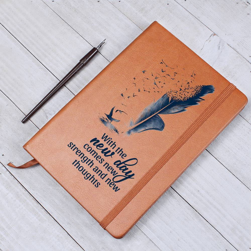 Engraved Journal - With The New Day