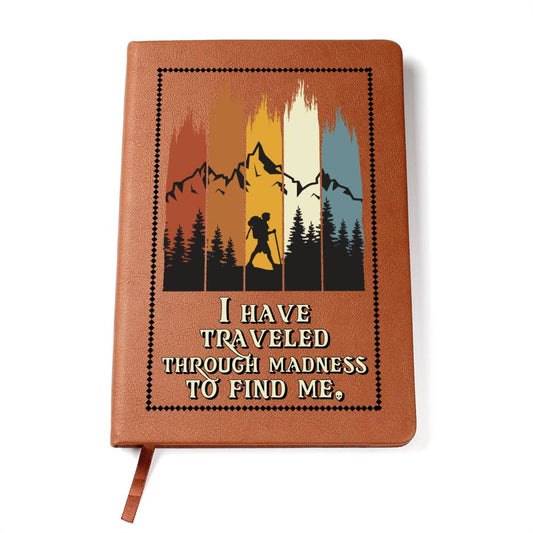 Engraved Journal - I Have Traveled