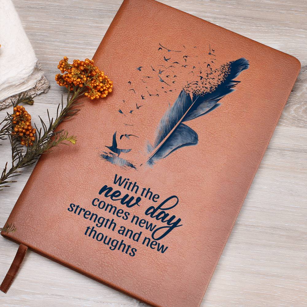 Engraved Journal - With The New Day