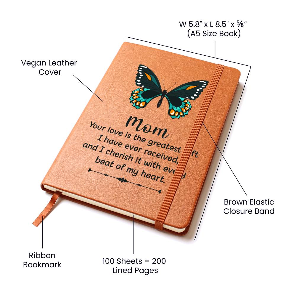 Engraved Journal - Mom Your Love