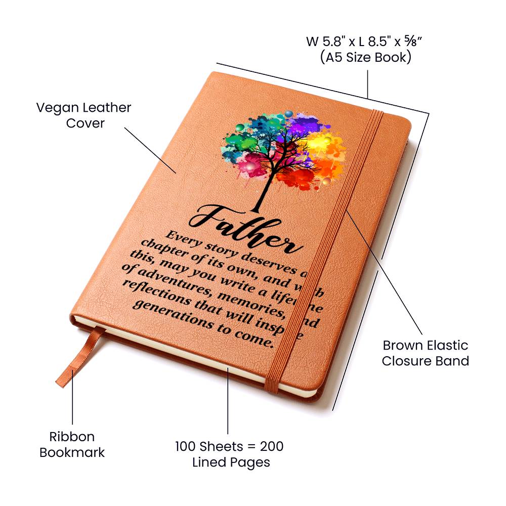 Engraved Journal - Dad's Story