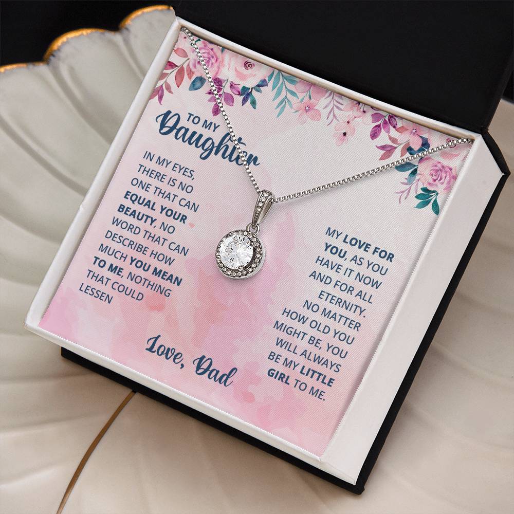 Father Daughter Necklace,