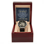 Men's Openwork Watch - Love You Son