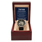 Men's Openwork Watch - To My Man (Boyfriend)