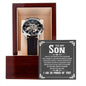 Men's Openwork Watch - Proud Of You Son