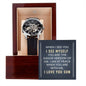 Men's Openwork Watch - Love You Son