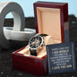 Men's Openwork Watch - Love You Son