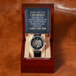 Men's Openwork Watch - Love You Son