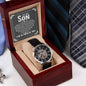 Men's Openwork Watch - Proud Of You Son