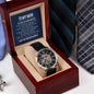 Men's Openwork Watch - To My Man (Boyfriend)