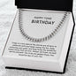 Cuban Link Chain - Happy 72nd Birthday