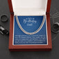 Cuban Link Chain - Happy Birthday Dad - Legacy of Love