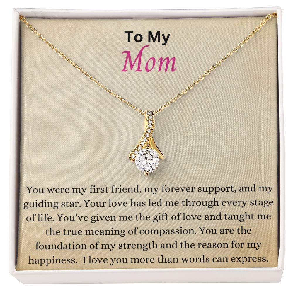 Alluring Beauty Necklace - Frist Friend Mom