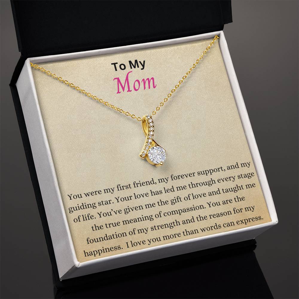 Alluring Beauty Necklace - Frist Friend Mom