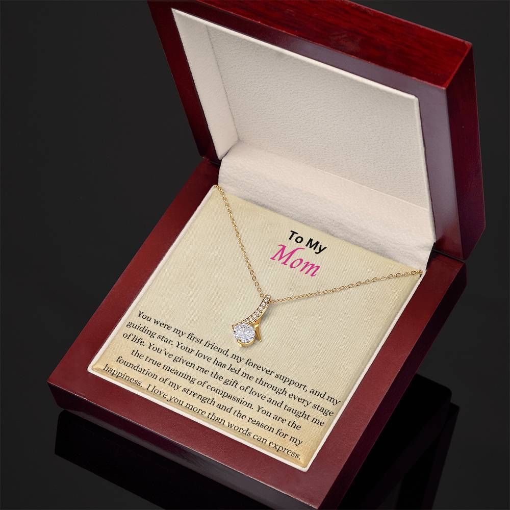 Alluring Beauty Necklace - Frist Friend Mom