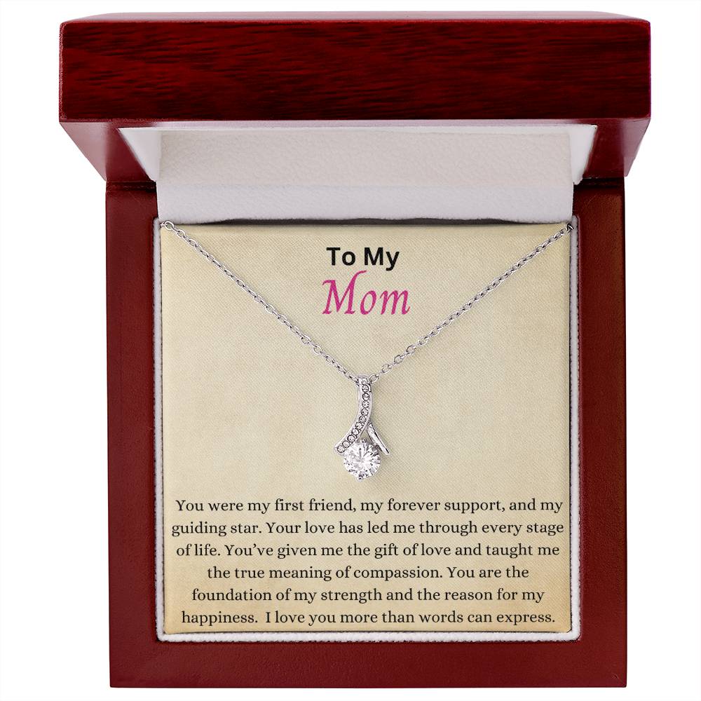 Alluring Beauty Necklace - Frist Friend Mom