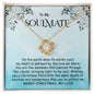 Love Knot Necklace - Christmas Winter Coat Soulmate