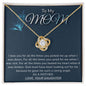 Love Knot Necklace To Mom From Daughter
