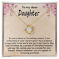 Love Knot Necklace - Christmas Daughter