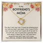 To My Boyfriend's Mom Love Knot Necklace