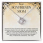 Love Knot Necklace - To Boyfriends Mom