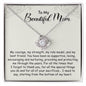 Love Knot Necklace - Beautiful Mom