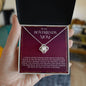 Love Knot Necklace For Boyfriend's Mom