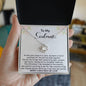 Love Knot Necklace - Christmas Draw Close to the Heart Soulmate