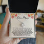 Love Knot Necklace - Dear Mom