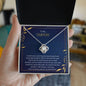 Love Knot Necklace -Express Appreciation Mom