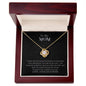 Love Knot Necklace - Mom from Daughter