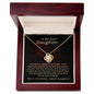 Love Knot Necklace - Magical Time of Year Daughter