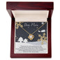 Love Knot Necklace - Christmas Never Giving Up Mom