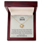 Love Knot Necklace - To Amazing Woman Mom