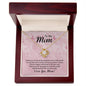 Love Knot Necklace - I love You Mom