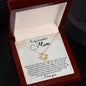 Love Knot Necklace To My Beautiful Mom