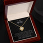 Love Knot Necklace - Mom from Daughter