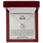Love Knot Necklace - To Amazing Woman Mom