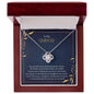 Love Knot Necklace - For Amazing Mom