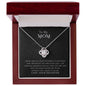 Love Knot Necklace - Mom from Daughter