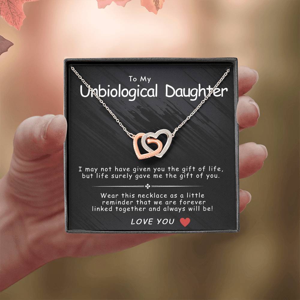 Father Daughter Necklace,