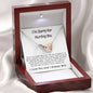 Apology Gift For Her - Interlocking Heart Necklace