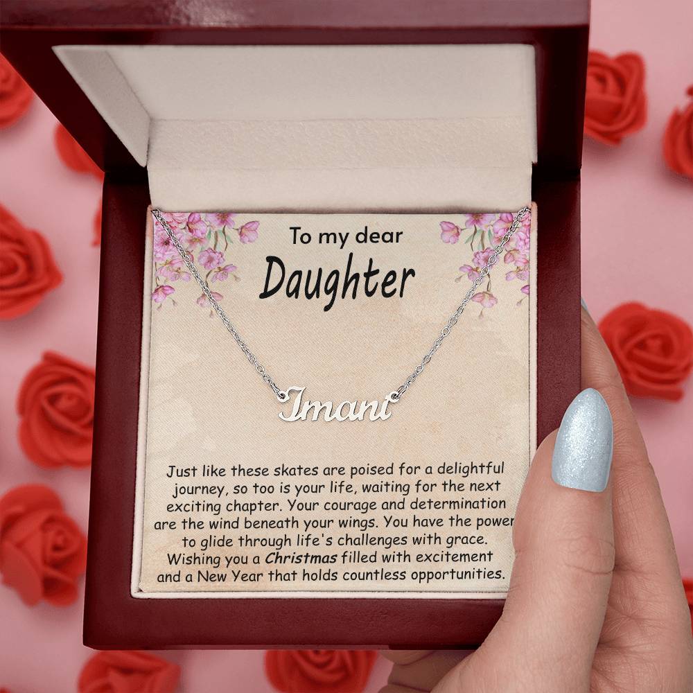 Daughter Christmas Gift from Dad